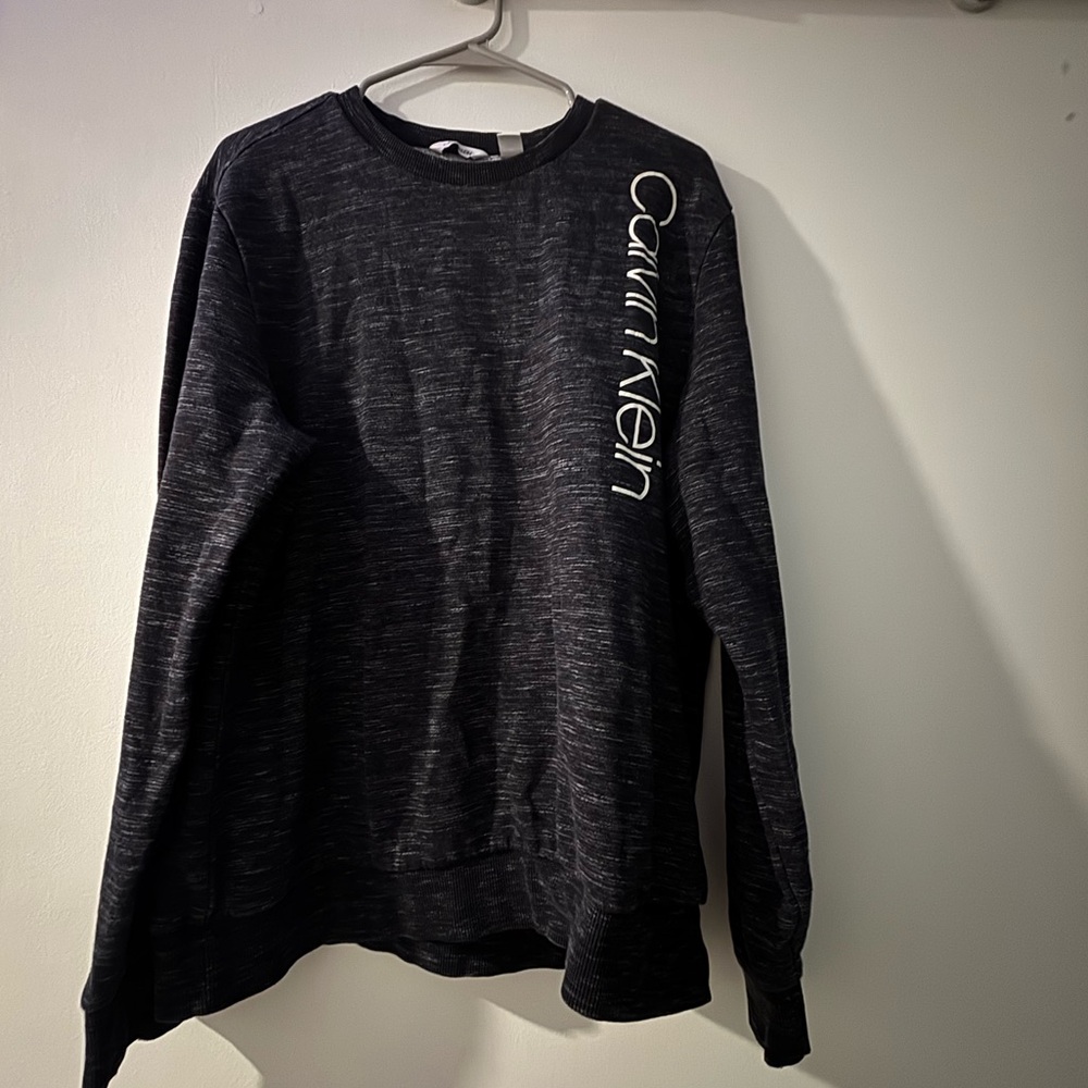Calvin Klein Black Crewneck Sweatshirt